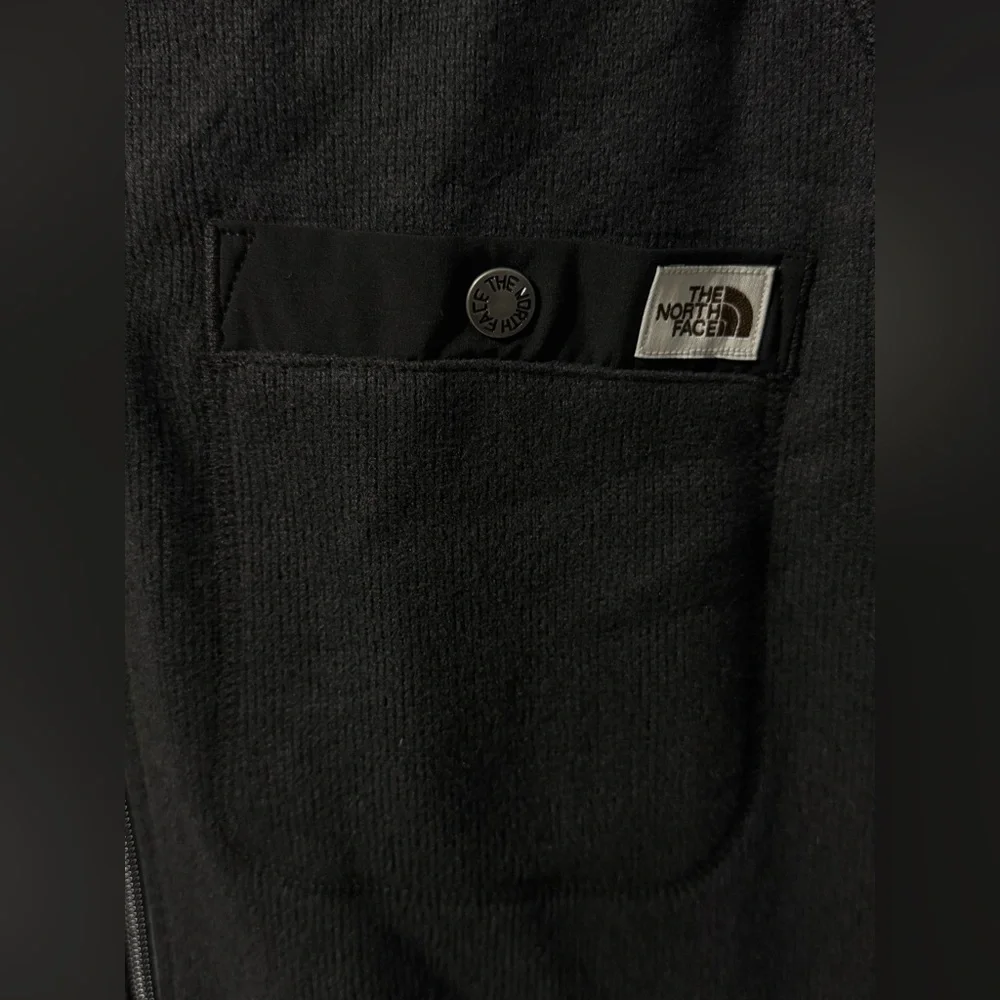 The North Face‎ Gordon Black Fleece Full Zip-Up Jacket Men’s Jacket Size Large